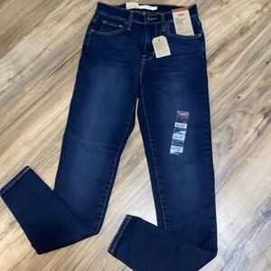 Indigo Daze Levi's Women's 720 High Rise Super Skinny Jeans, 0 X Short 25x28‎